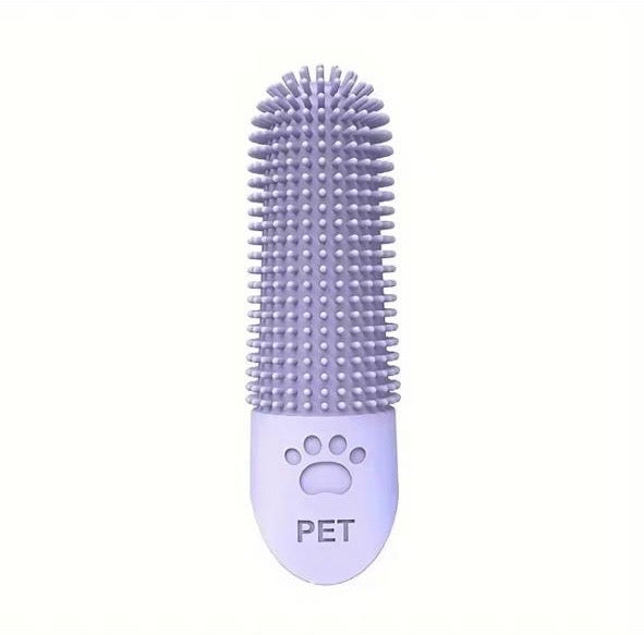 Brosse à Dents à Doigt en Silicone 360° – Chiens et Chats  Prix conseillé : 12,90€ l’unité, ou 19,90€ le lot de 2