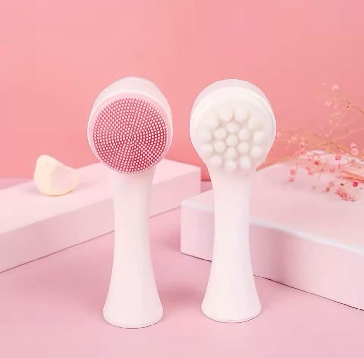 Nettoyeur de Pattes 2-en-1 en Silicone – Brosse de Massage pour Chien et Chat
