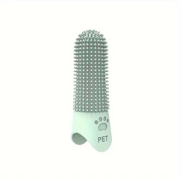 Brosse à Dents à Doigt en Silicone 360° – Chiens et Chats  Prix conseillé : 12,90€ l’unité, ou 19,90€ le lot de 2