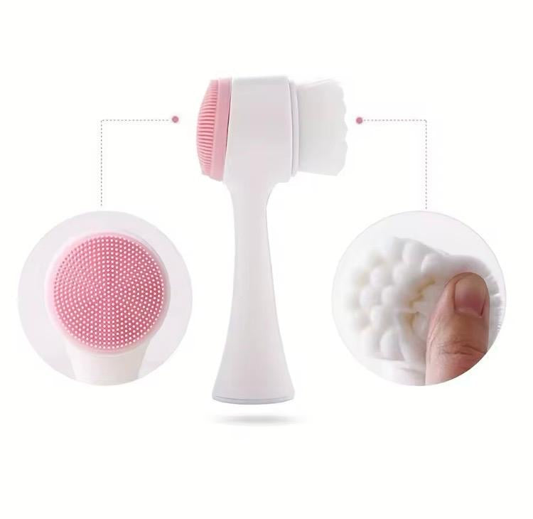 Nettoyeur de Pattes 2-en-1 en Silicone – Brosse de Massage pour Chien et Chat