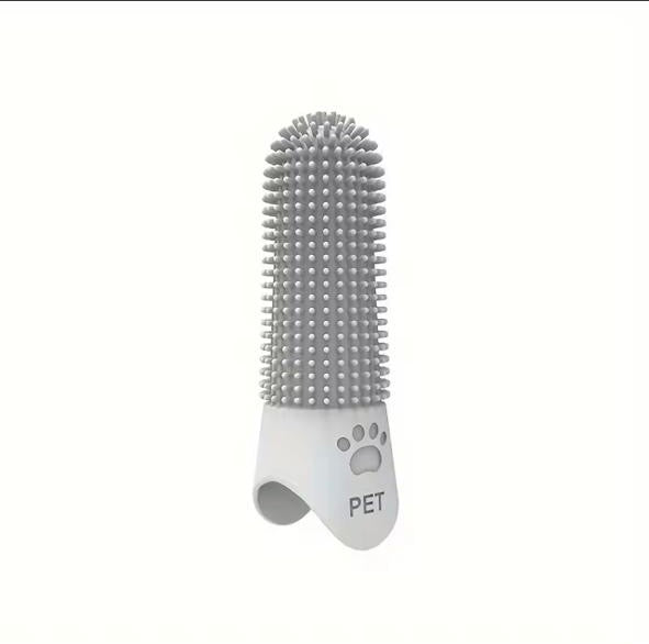 Brosse à Dents à Doigt en Silicone 360° – Chiens et Chats  Prix conseillé : 12,90€ l’unité, ou 19,90€ le lot de 2