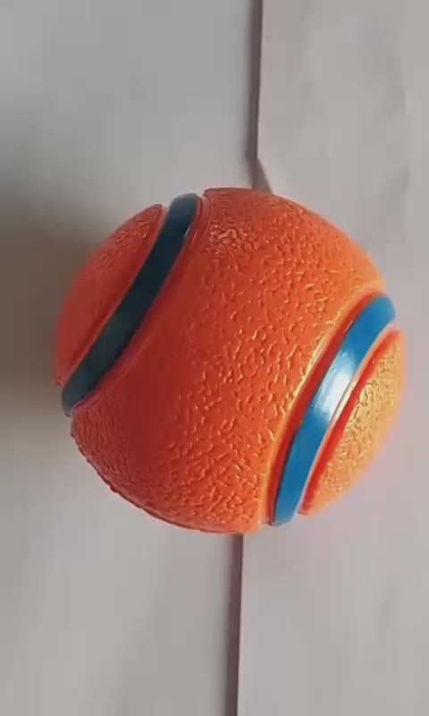 Balle Rebondissante Ultra-Résistante pour Chien – Idéale pour le Lancer